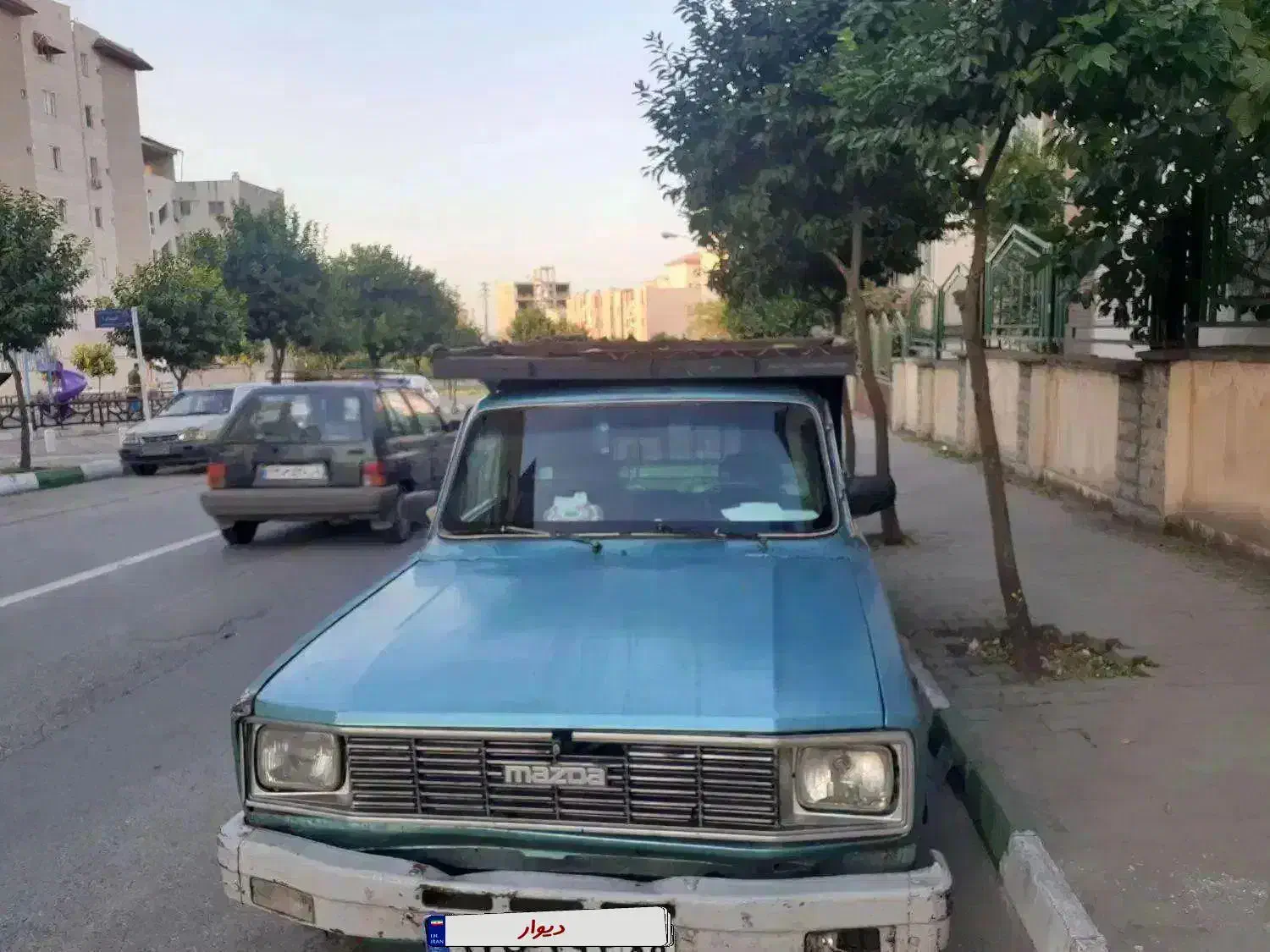 مزدا وانت ۱۶۰۰ مدل ۷۷ دوگانه|خودرو سواری و وانت|گرگان, |دیوار