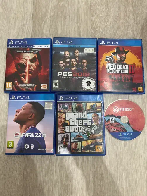 سی دی ps5و ps4|کنسول، بازی ویدئویی و آنلاین|کرج, باغستان|دیوار