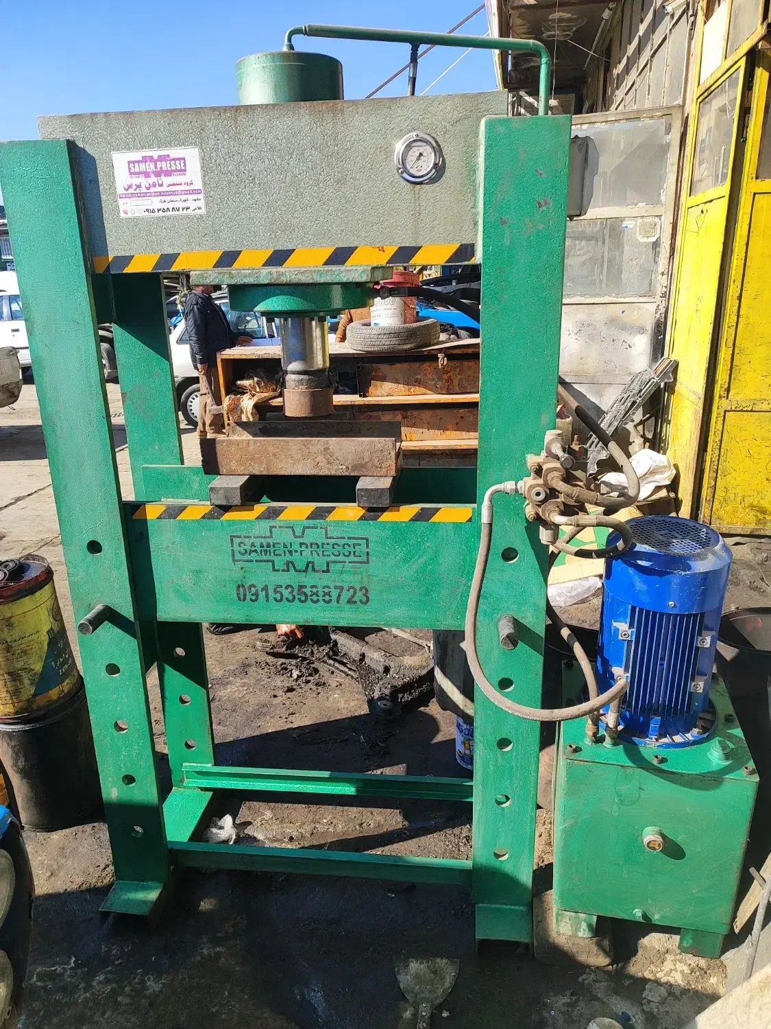 پرس120تن|ماشین‌آلات صنعتی|مشهد, کارمندان دوم|دیوار