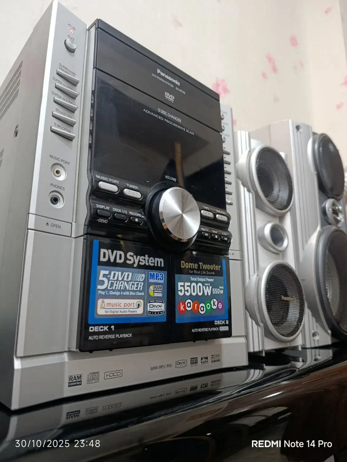 پاناسونیک و سونی|سیستم صوتی خانگی|مشهد, کوی المهدی|دیوار