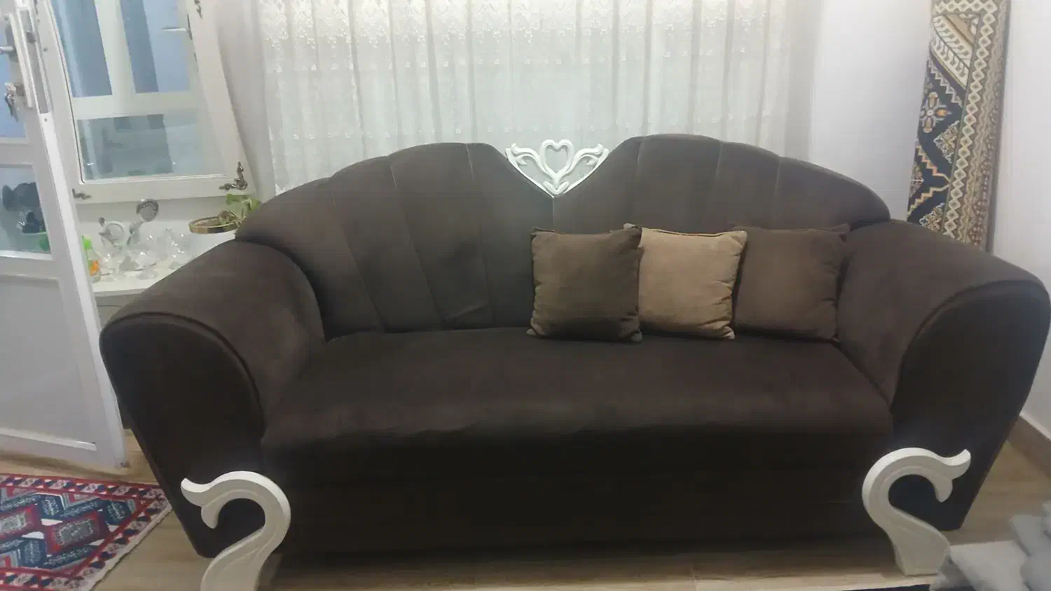 مبل ۷ نفره|مبلمان خانگی و میز عسلی|صومعه‌سرا, |دیوار