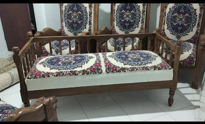 مبل قالی دستباف|مبلمان خانگی و میز عسلی|کرمان, |دیوار