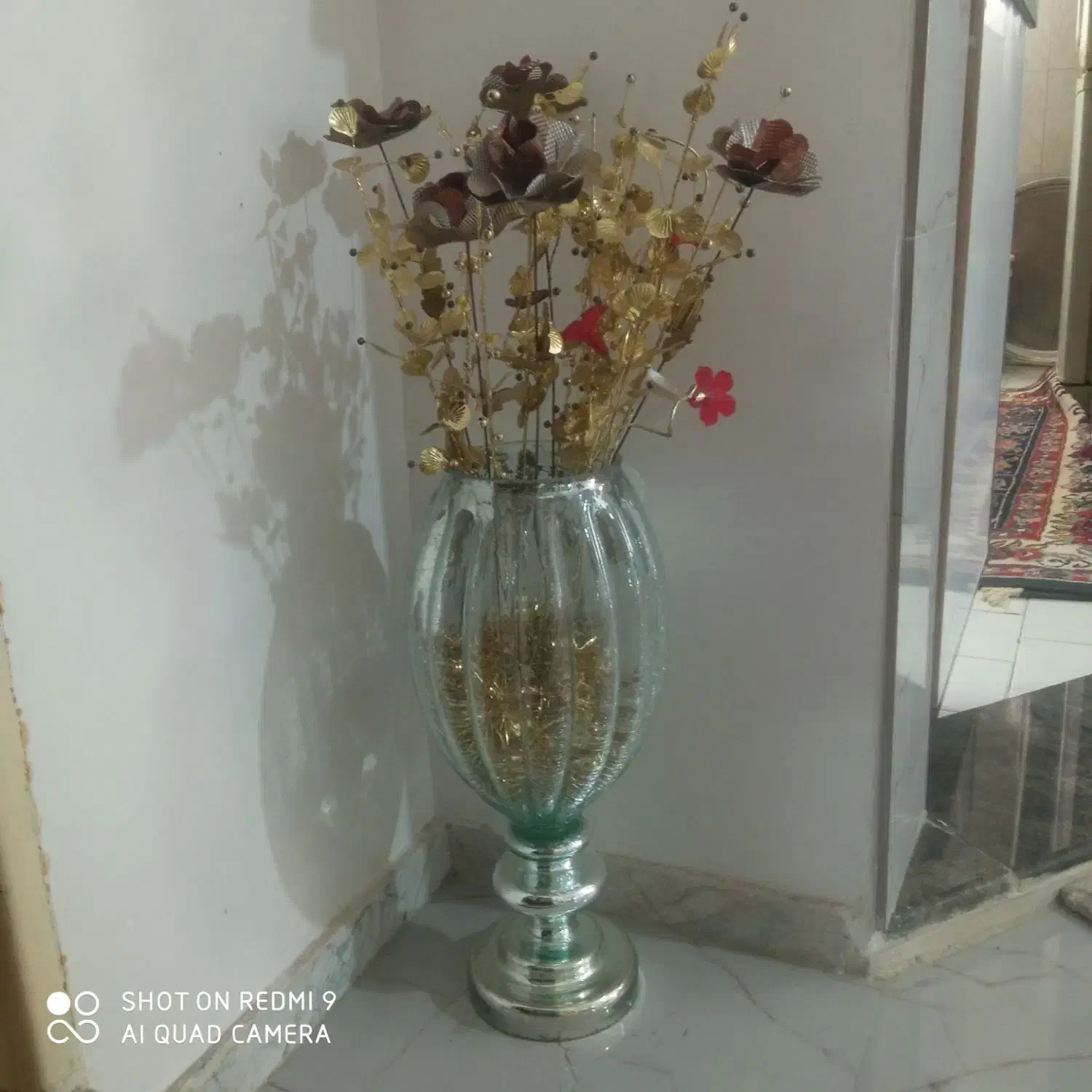 گل و گلدان|گل مصنوعی|گلستان (تهران), |دیوار