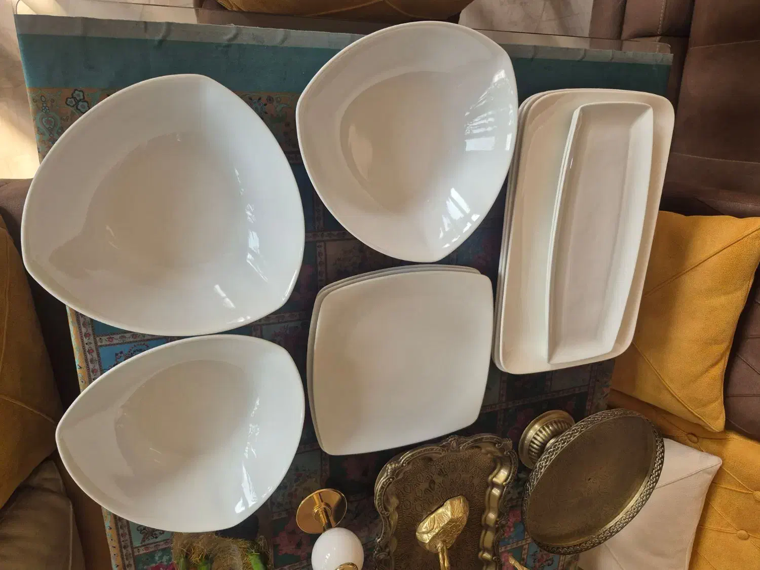 ظروف سرامیکی وقاشق وچنگال|ظروف سرو و پذیرایی|ساری, |دیوار