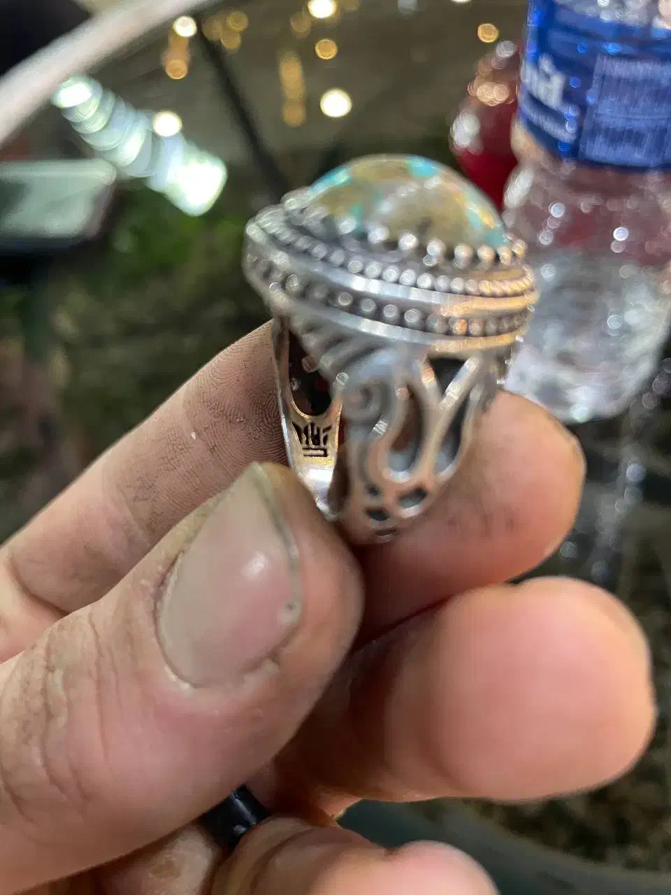 انگشتر فیروزه|زیورآلات و اکسسوری|همدان, |دیوار