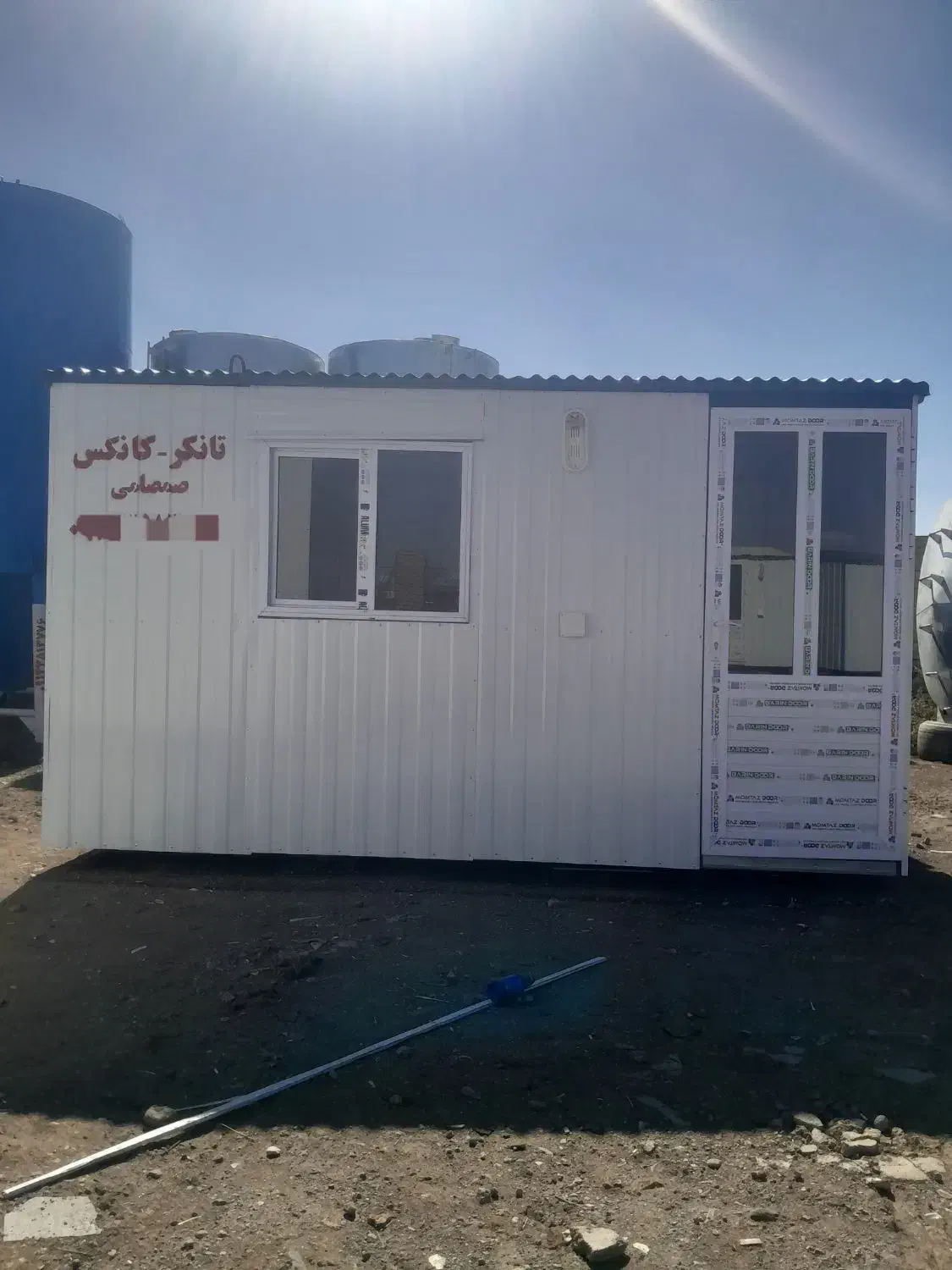 کانکس ده متری دو نیم در چهار|مصالح و تجهیزات ساختمان|اردبیل, |دیوار