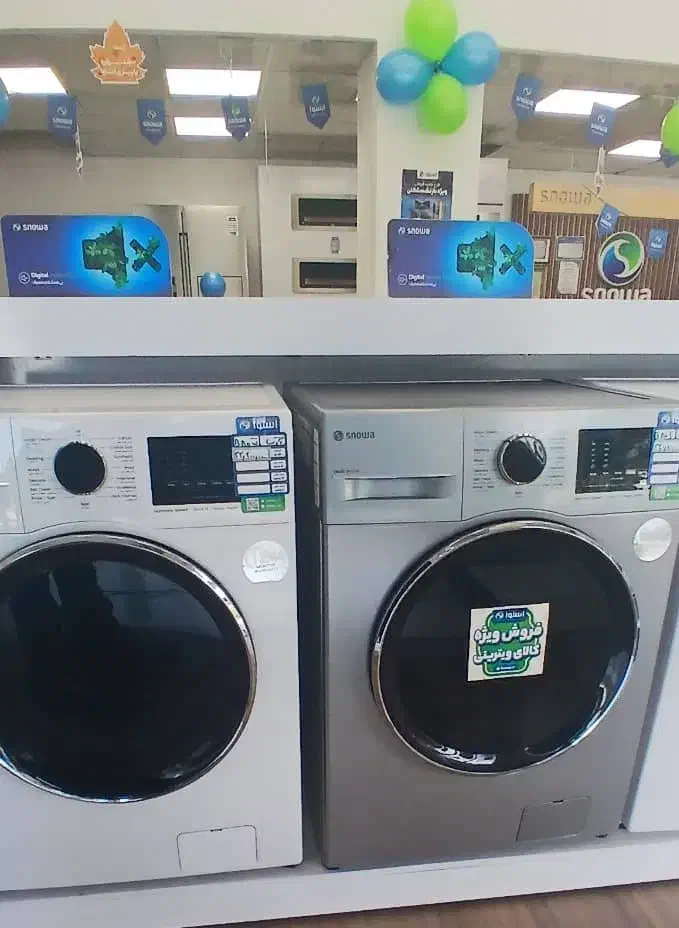 لباسشویی 8کیلویی اسنوا با تخفیف فوق‌العاده|ماشین لباسشویی و خشک‌کن لباس|زرقان, |دیوار