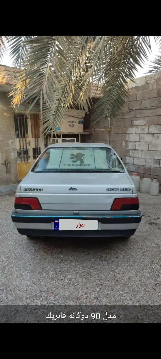 پژو۴۰۵ دوگانه فابریک|خودرو سواری و وانت|شادگان, |دیوار