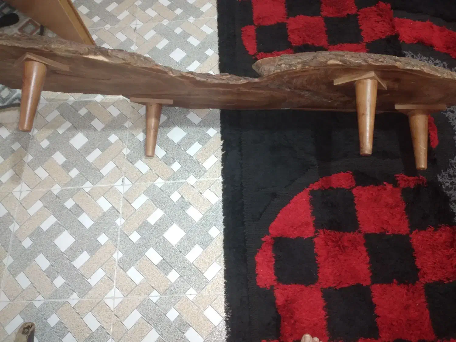 میز سلف تنه درخت توت|کافیشاپ و رستوران|محمدشهر, سیدآباد|دیوار