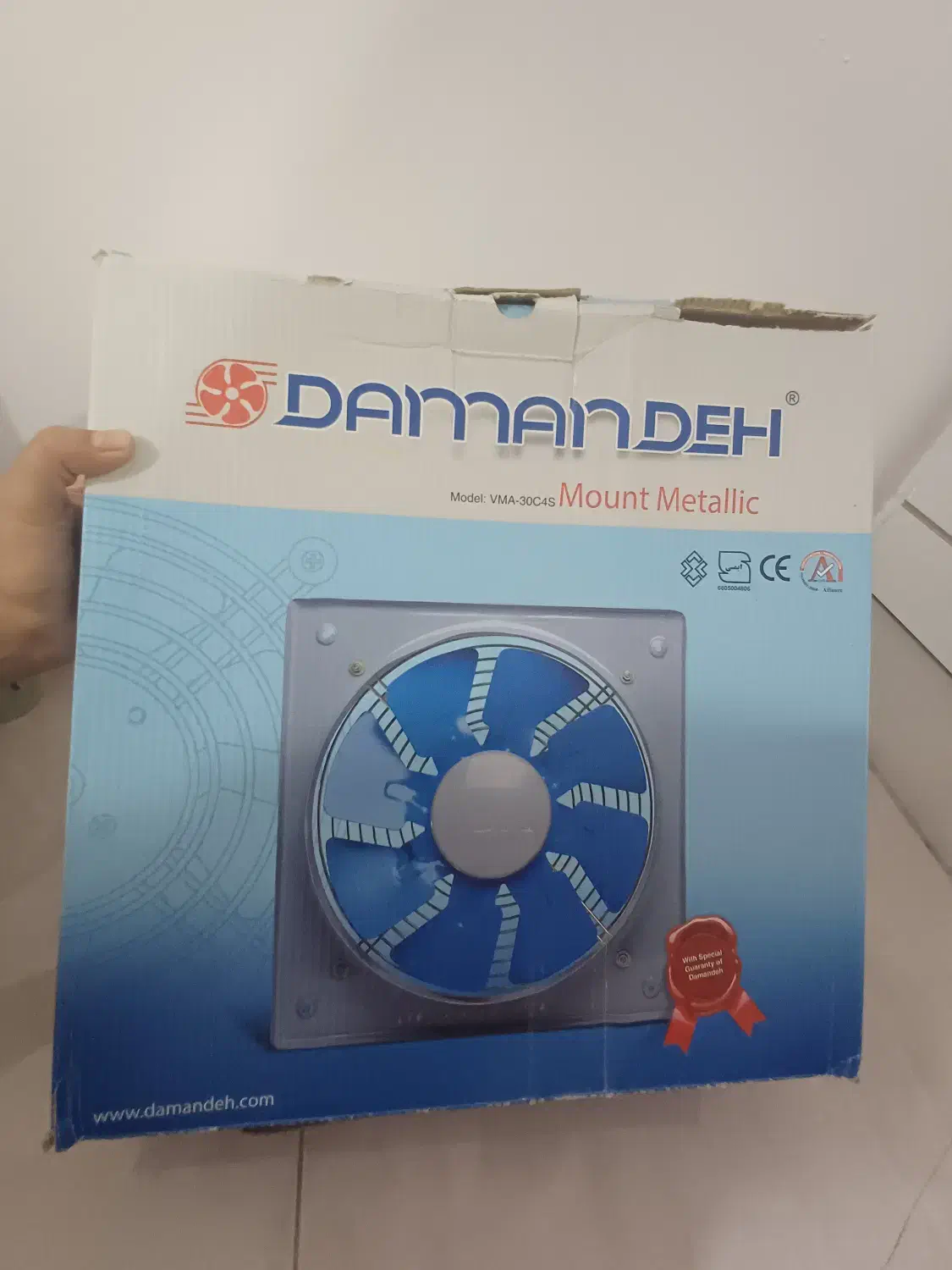 هواکش مارک دمنده|پنکه و تصفیه‌کنندهٔ هوا|ورامین, خیر آباد|دیوار