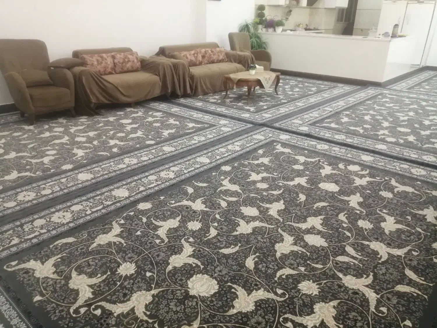 فروش ۵تخته فرش ۱۲متری۷۰۰شانه|فرش|یاسوج, |دیوار