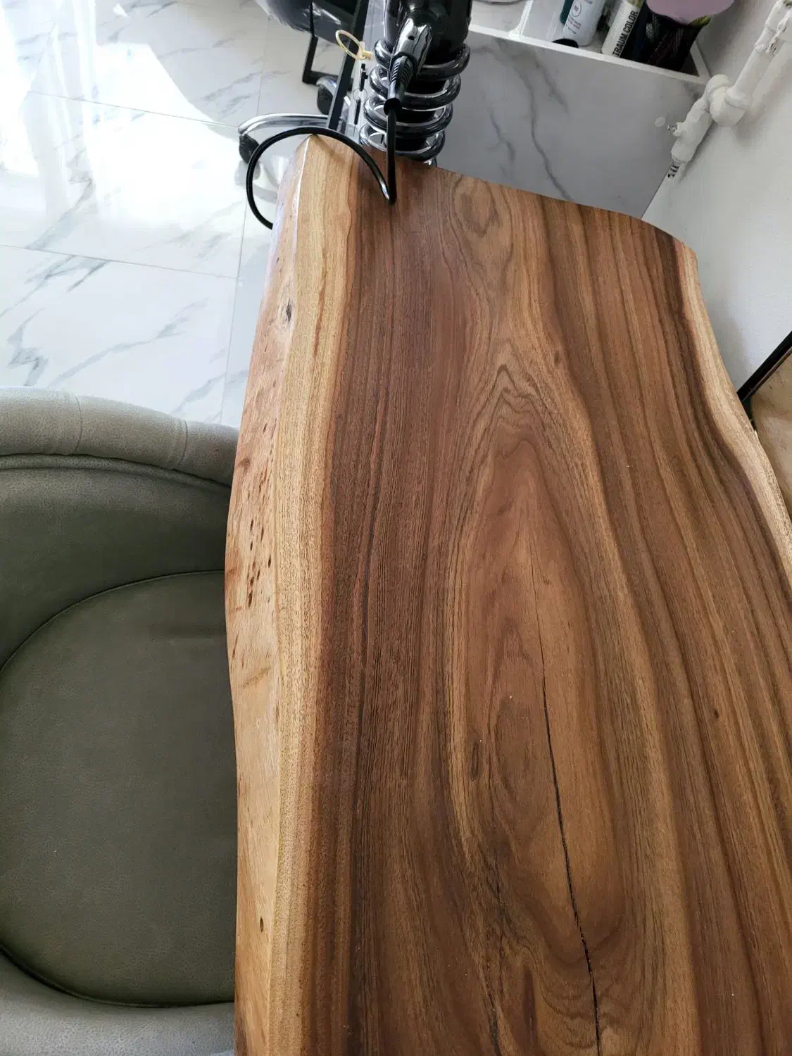 میز چوب آکاسیا مطالعه تحریر آرایش|میز تحریر و کامپیوتر|شیراز, قصرالدشت|دیوار