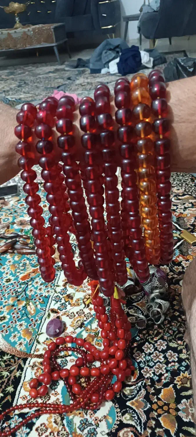 تسبیح سندلوس|کلکسیون اشیاء عتیقه|خمین, |دیوار