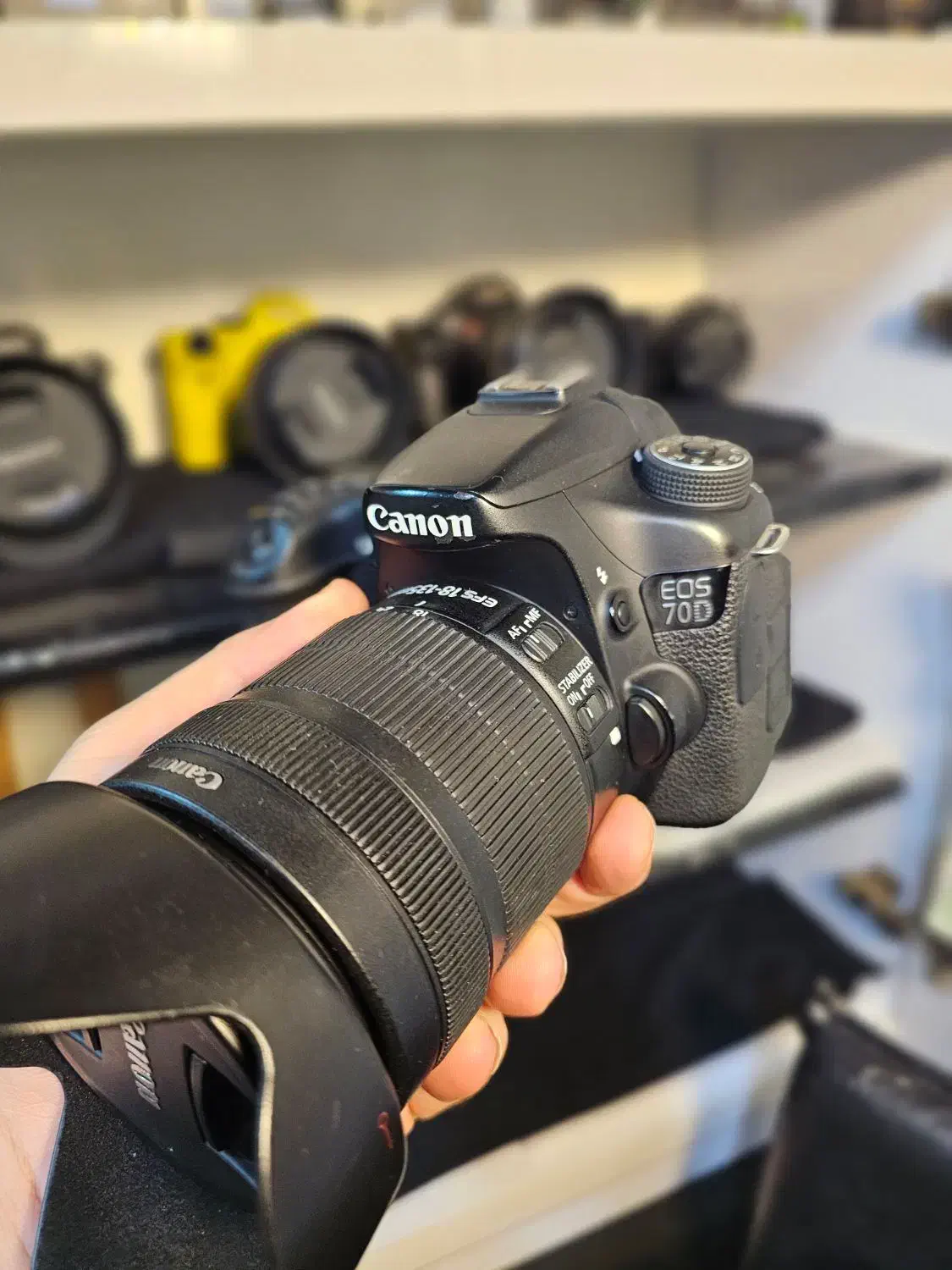 کانن ۷۰ دی لنز ۱۸ ۱۳۵|دوربین عکاسی و فیلمبرداری|بابل, |دیوار