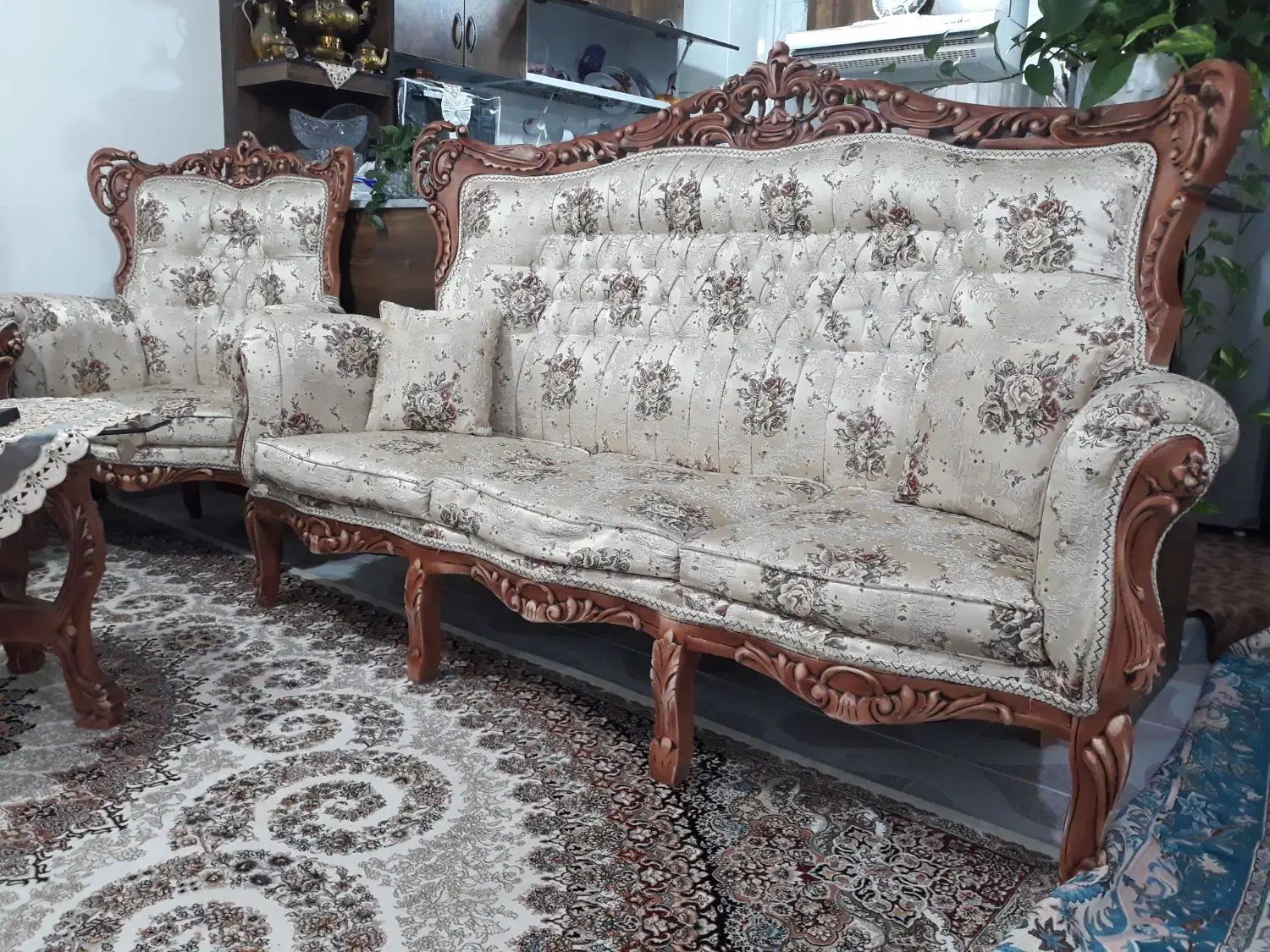 مبل ۹ نفره|مبلمان خانگی و میز عسلی|تویسرکان, |دیوار