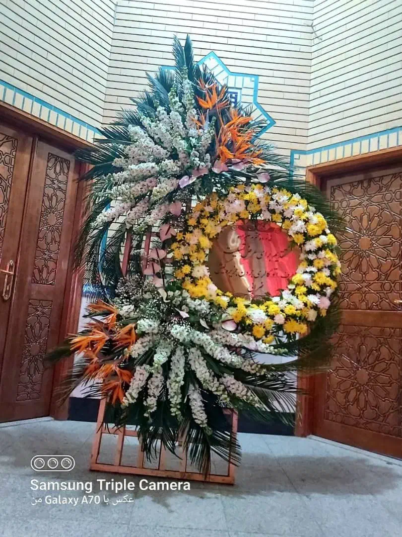 تاج گل سبد گل مراسم مستقیم از گلخانه تحویل فوری|گل و گیاه طبیعی|مشهد, سناباد|دیوار