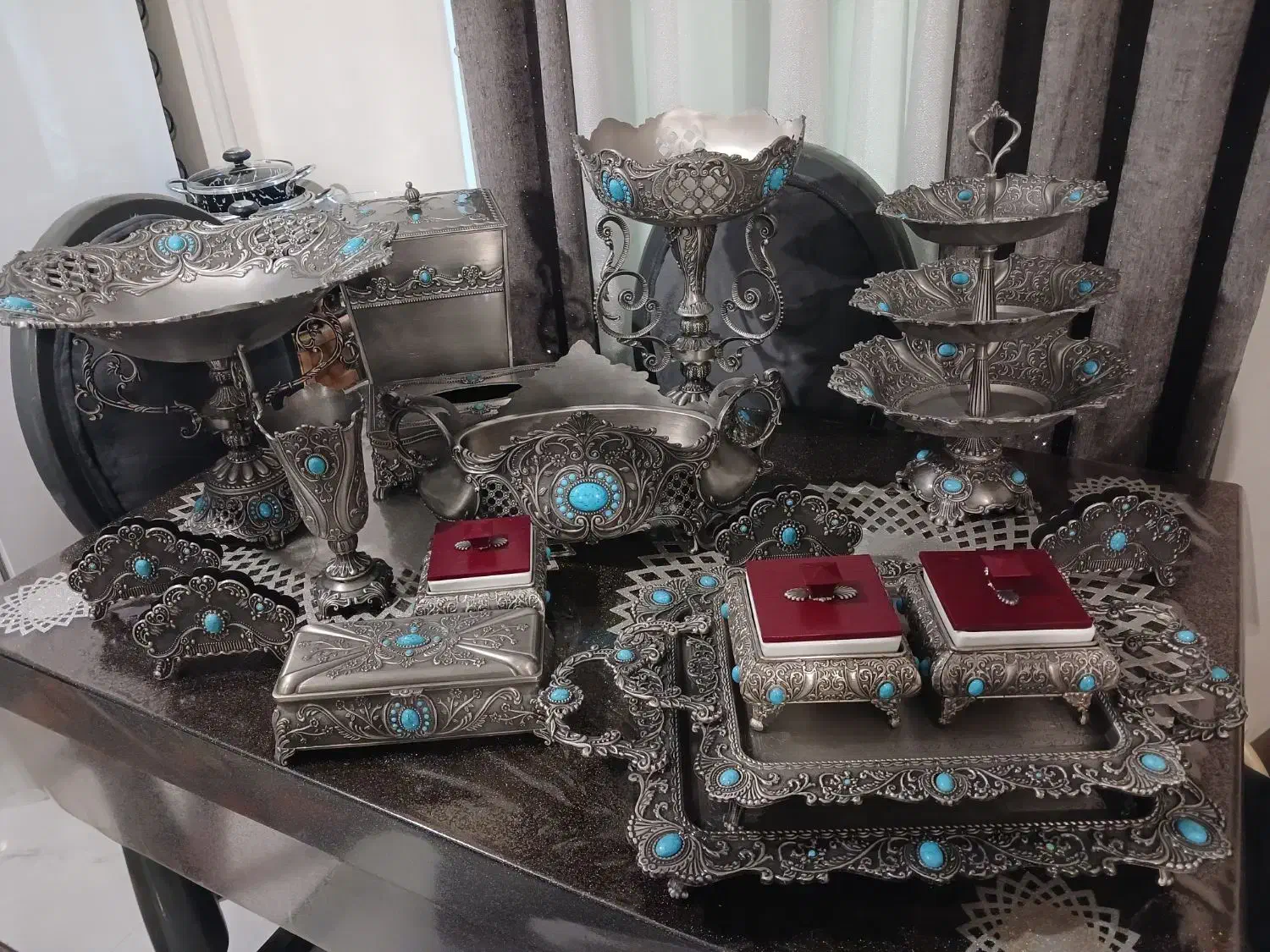 ظرف سیلور پیوتر|ظروف سرو و پذیرایی|تهران, منیریه|دیوار