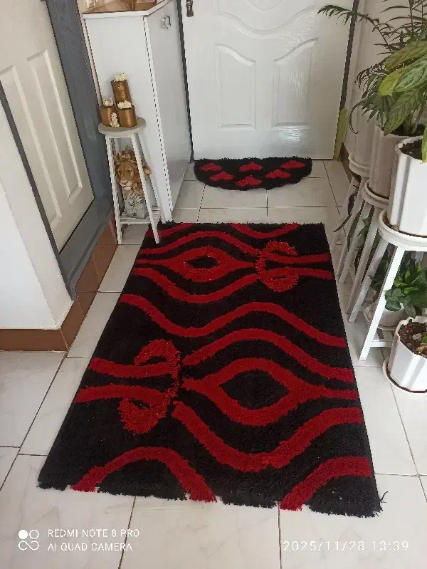 ۳عدد فرش مدل شگی|فرش|ملایر, |دیوار