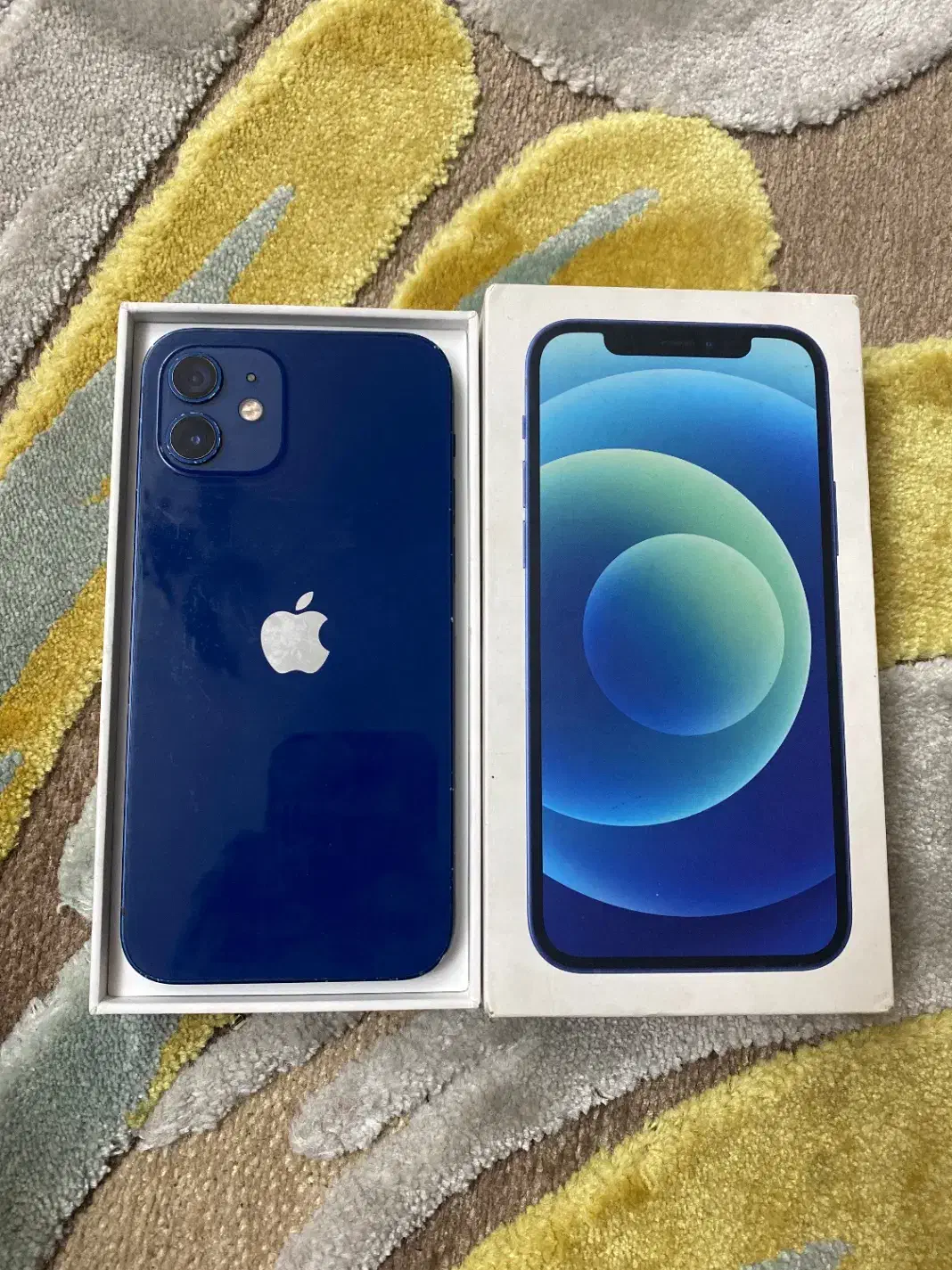 ایفون۱۲ ۶۴گیگ ابی|موبایل|تهران, علم و صنعت|دیوار