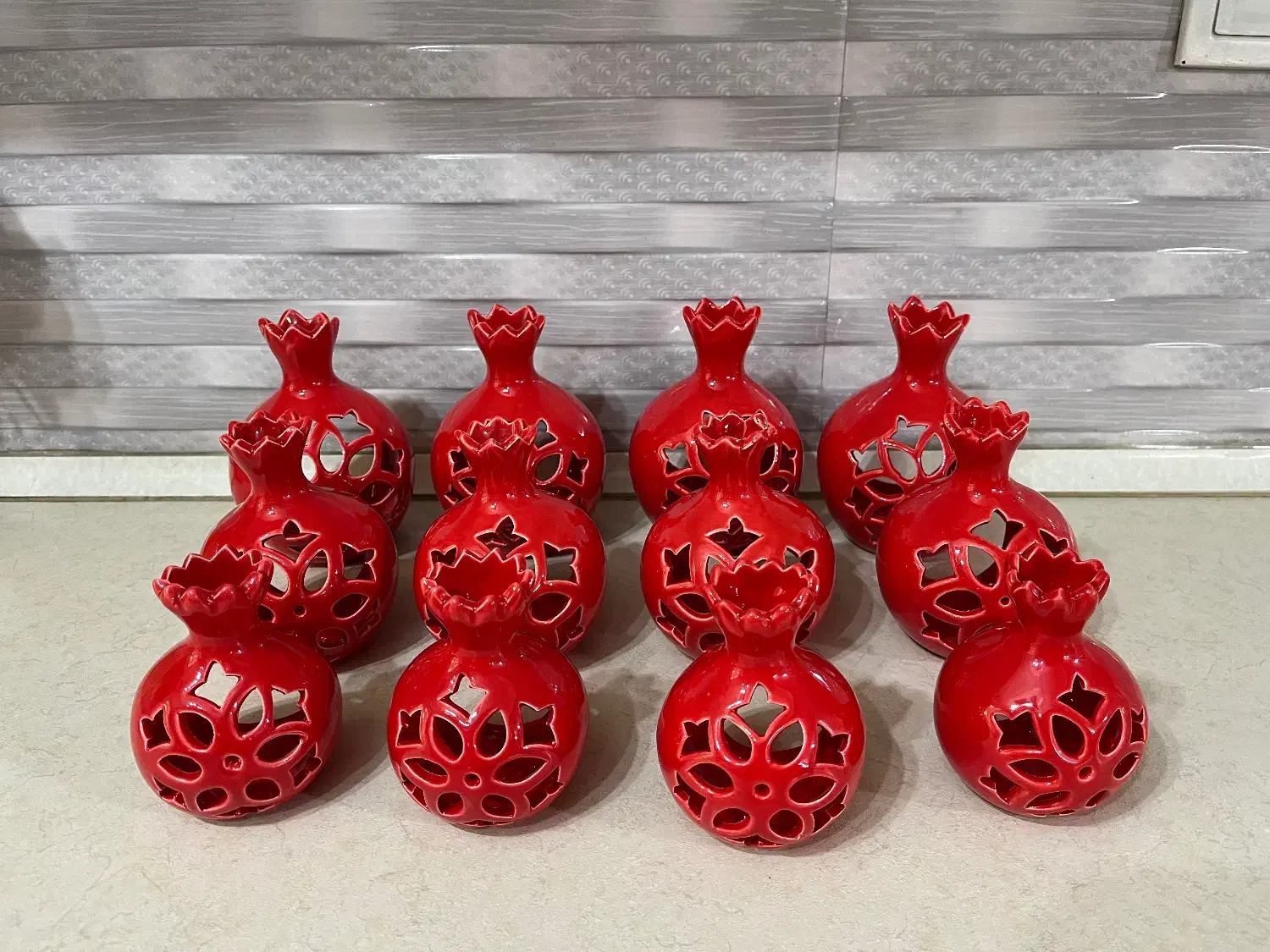 جا شمعی انار|صنایع دستی و سایر لوازم تزئینی|تهران, مسعودیه|دیوار