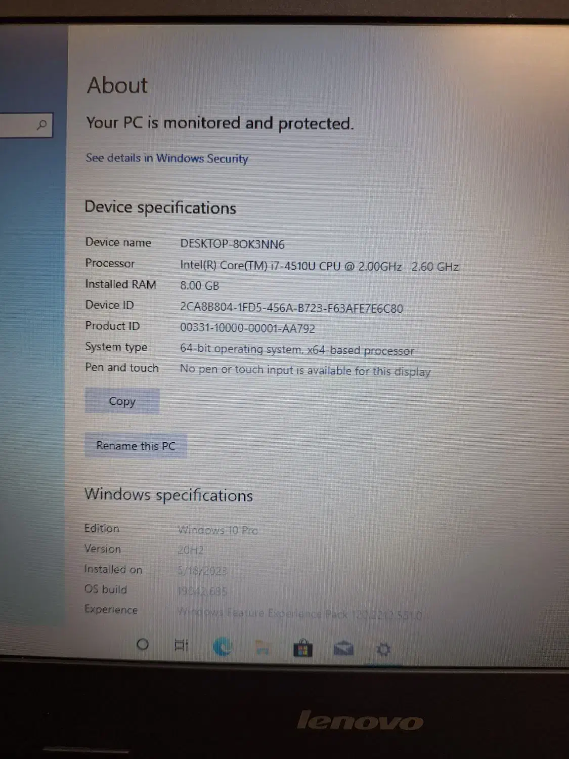 لپتاپ Lenovo مدل E40|رایانه همراه|ساوه, |دیوار