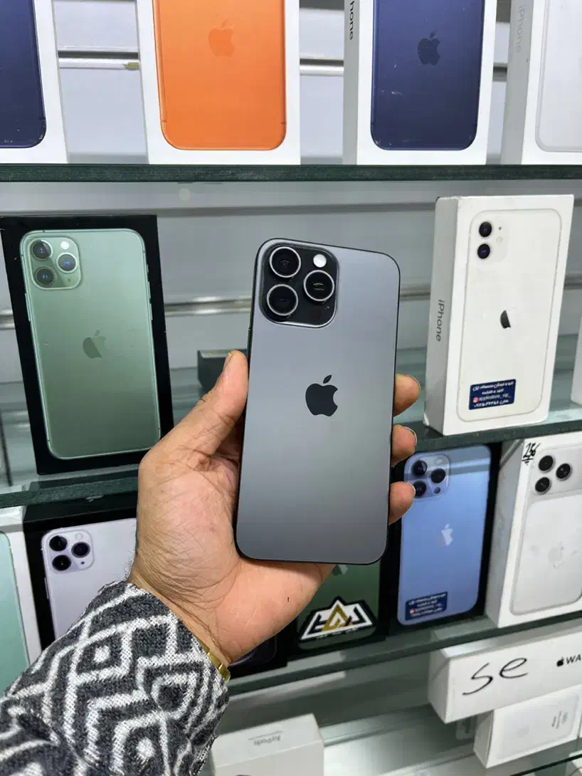 iphone 15promax 256 دوسیمکارت باتری ۱۰۰ درحد|موبایل|تهران, میدان ولیعصر|دیوار