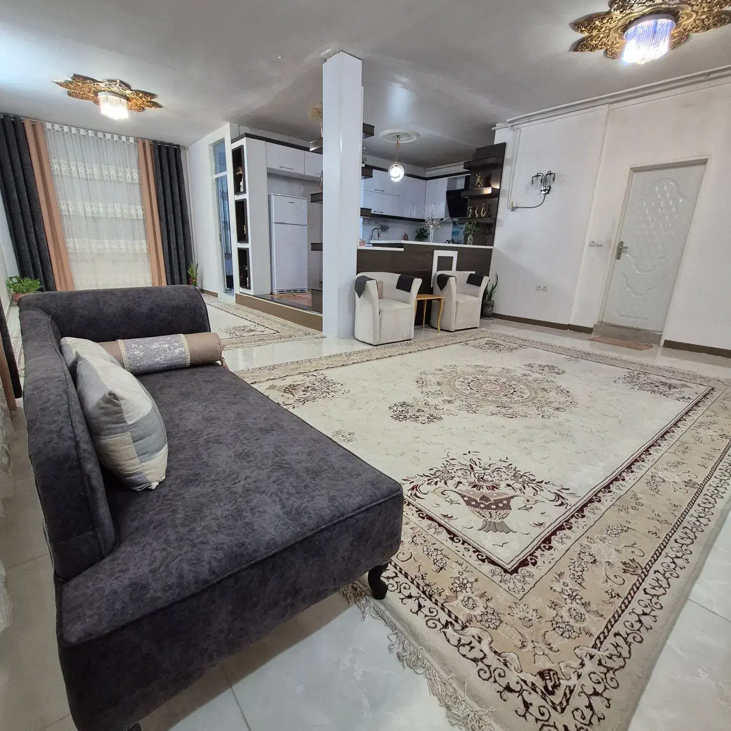 اجاره روزانه واحد،سوییت۱۱۰متری کیو،بومی و غیر بومی|اجارهٔ کوتاه‌مدت آپارتمان و سوئیت|خرم‌آباد, |دیوار