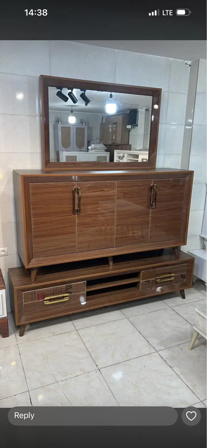 اینه کنسول و میز تلویزیون|بوفه، ویترین، کنسول|تهران, شهید رجایی|دیوار