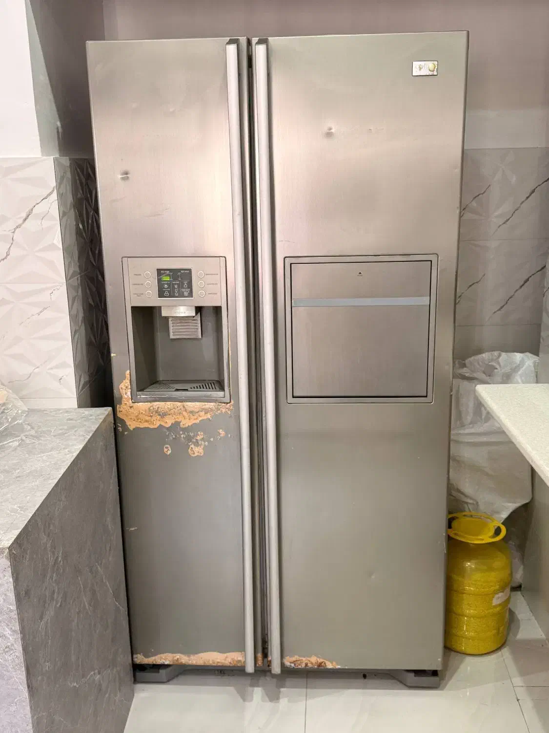 یخچال فریزر ساید کورال|یخچال و فریزر|رشت, معلم|دیوار