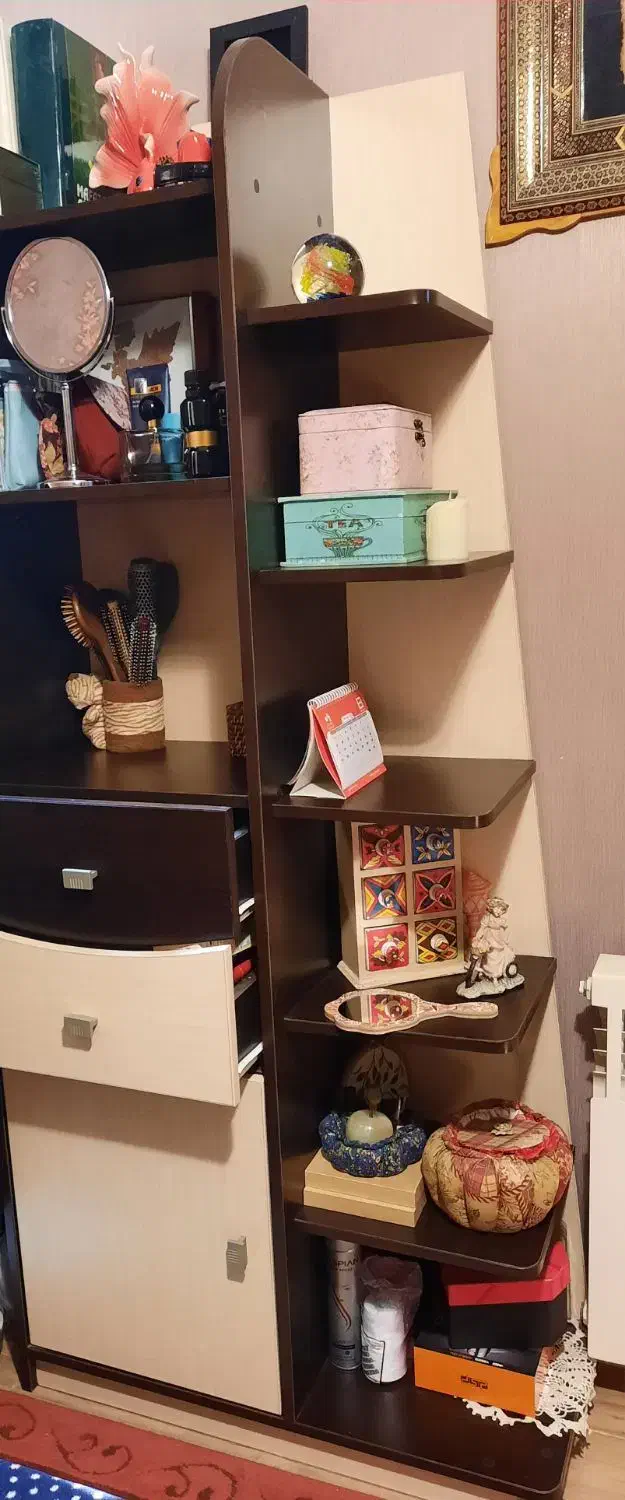 کمد،کتابخانه و کشو|کتابخانه، شلف، قفسه‌های دیواری|رشت, دیلمان|دیوار