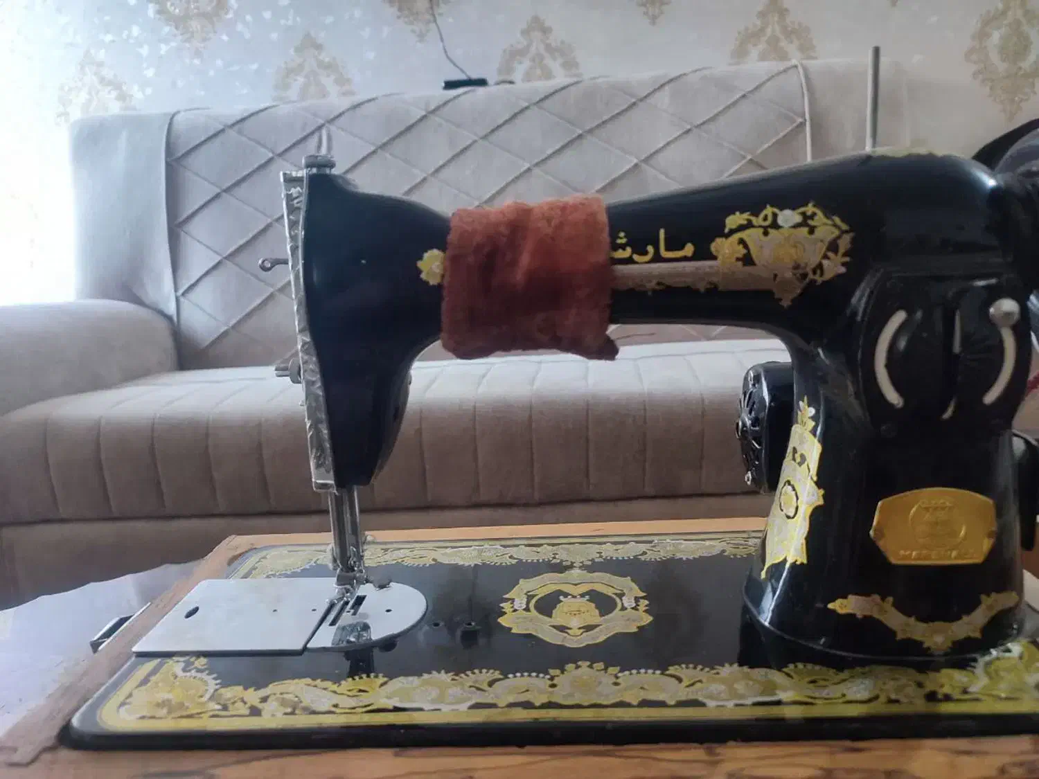 چرخ شیر نشین مارشال|چرخ خیاطی و ریسندگی|خمینی‌شهر, |دیوار