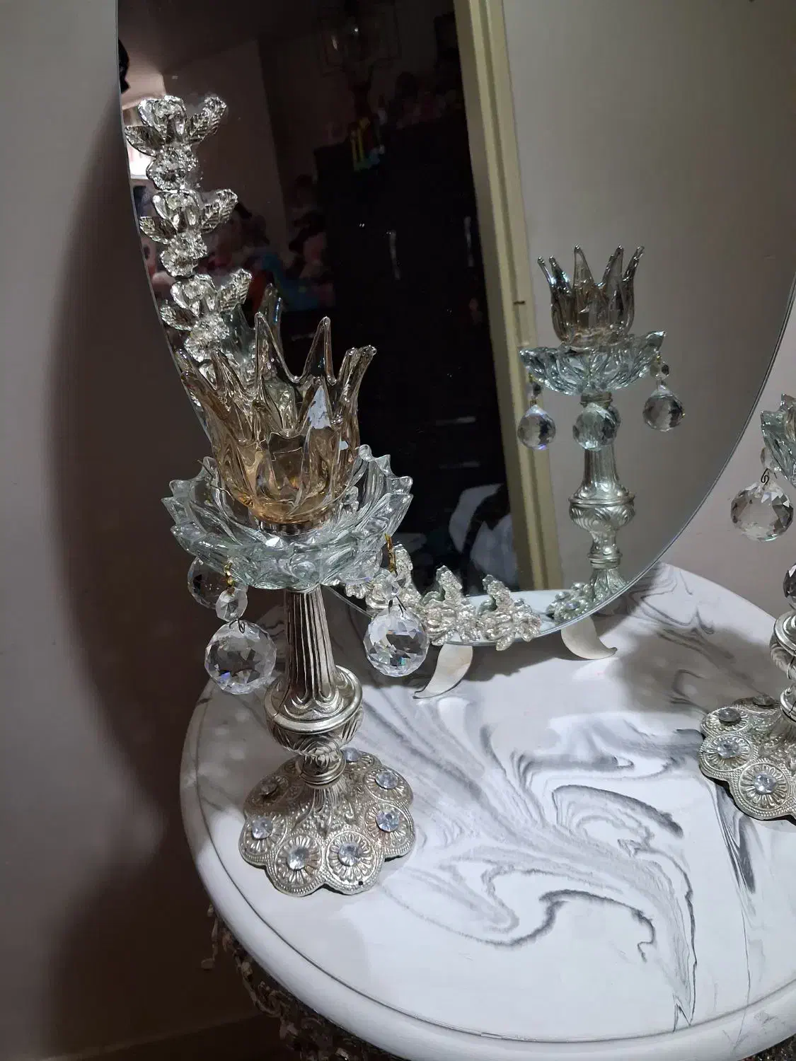 آئینه و شمعدان|آینه|تهران, شهرک امیرالمومنین|دیوار