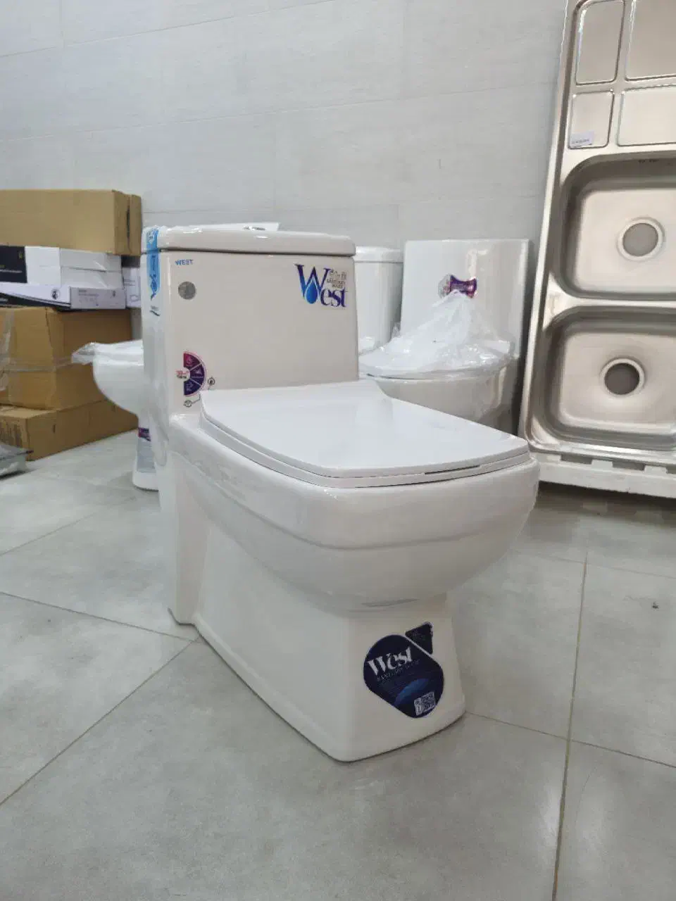 توالت فرنگی وست آگهی ۳٪ روشویی|لوازم سرویس بهداشتی|دماوند, مسکن مهر گیلاوند|دیوار