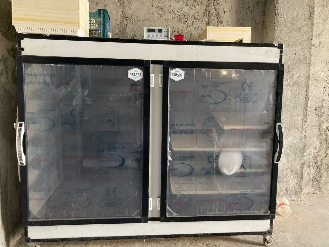 دستگاه جوجه کشی اسکندری ۲۰۱۶ تایی|لوازم جانبی حیوانات|گمیشان, |دیوار