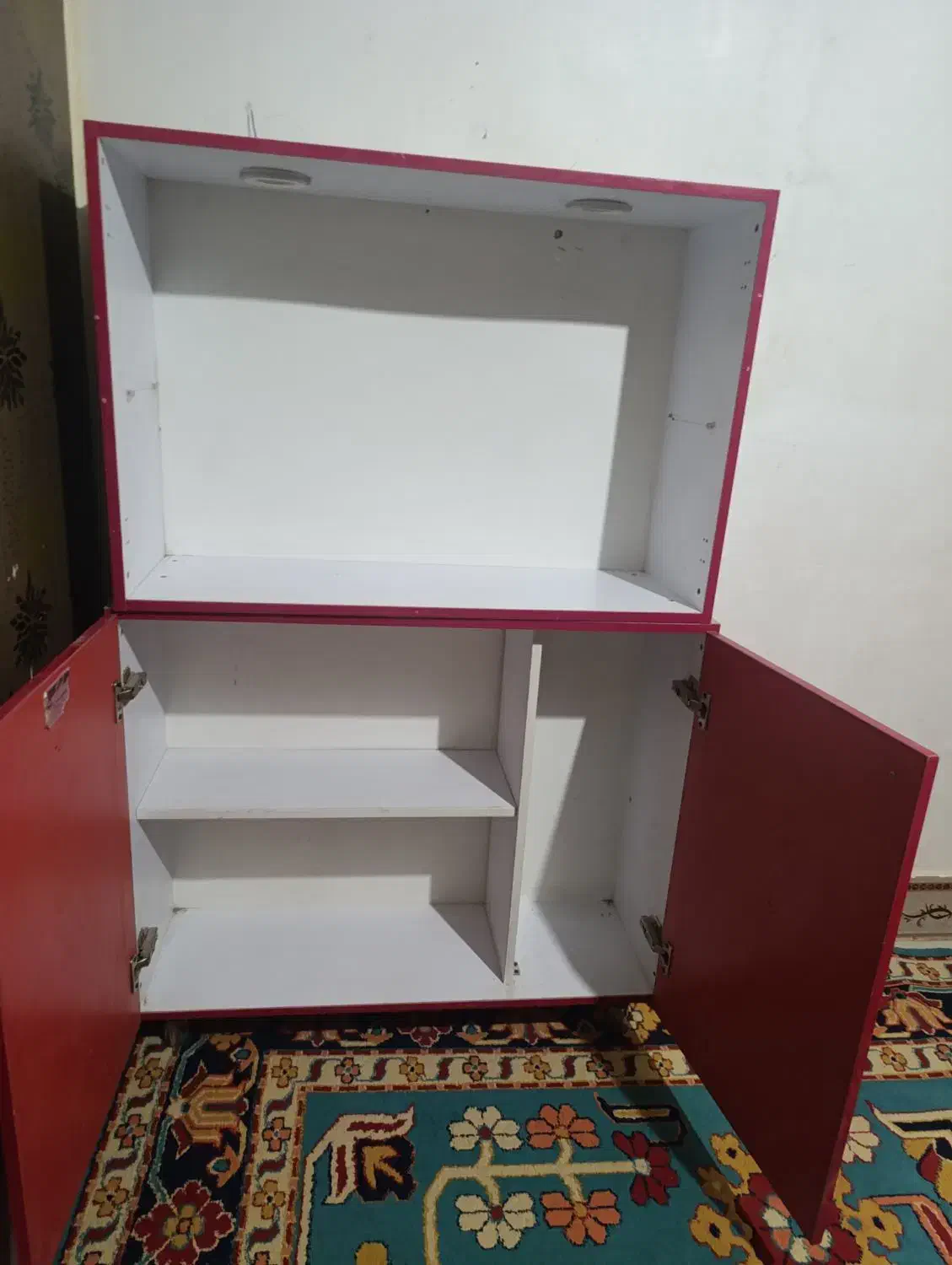 قفسه ام دی اف|کتابخانه، شلف، قفسههای دیواری|کوهدشت, |دیوار