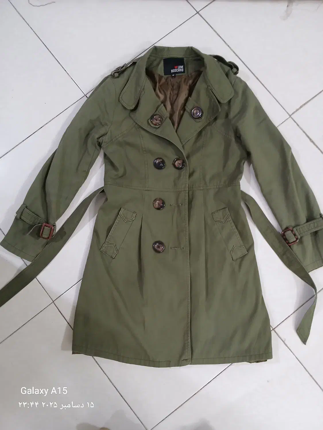 بارانی سانتانا در حد نو|لباس|تهران, دولاب|دیوار