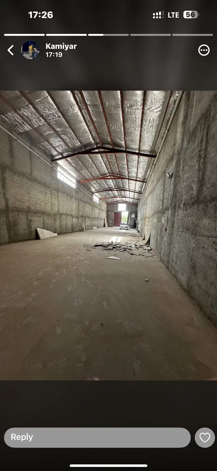 اجاره سوله از ۲۰۰ متر تا ۳۷۰ متر برق تا ۱۵۰ امپر|اجارهٔ مغازه و غرفه|رباط‌کریم, وهن آباد|دیوار