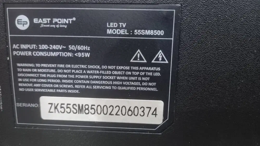 فروش تلوزیون LED ۵۵ اینج ایست پوینت|تلویزیون و پروژکتور|بندر ماهشهر, |دیوار