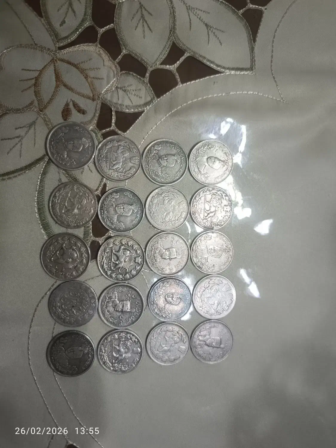 سکه نقره|کلکسیون سکه، تمبر، اسکناس|کرمانشاه, |دیوار