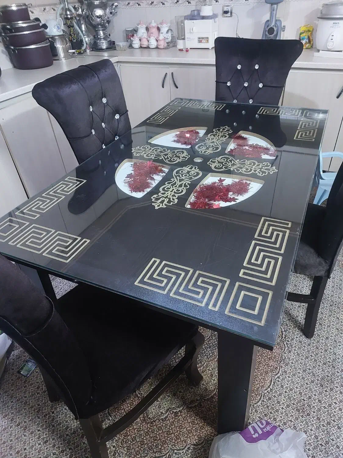 ناهار خوری ۴نفره|میز و صندلی غذاخوری|سراب, |دیوار