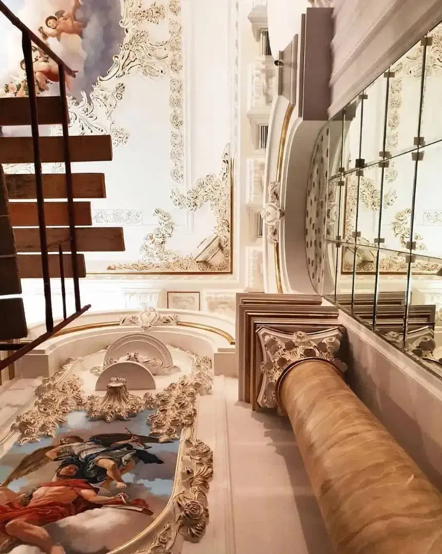 گچ گچبری پیش ساخته پتینه نقاشی کناف|خدمات پیشه و مهارت|جاسک, |دیوار