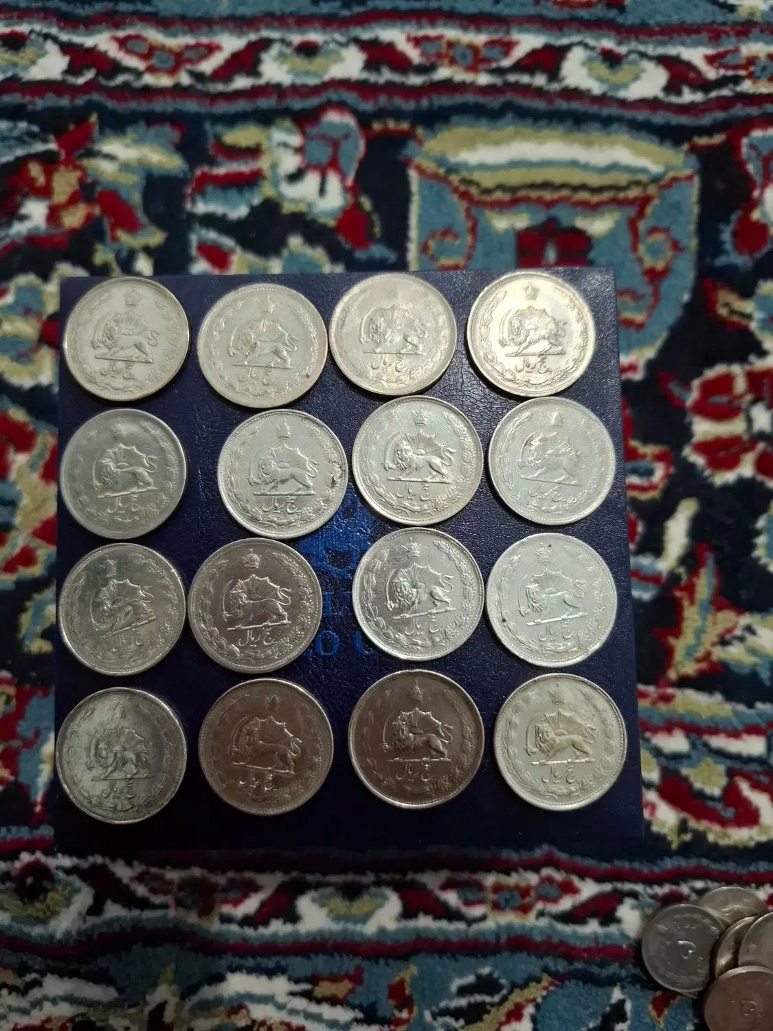 سکه ۵ریالی نقره|کلکسیون سکه، تمبر، اسکناس|شراء, |دیوار