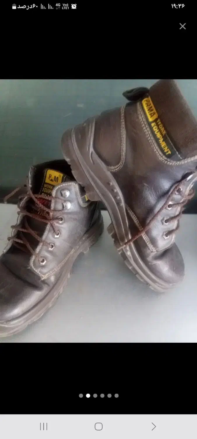 کفش نیم بوت سایز ۳۸|کیف، کفش، کمربند|اراک, |دیوار