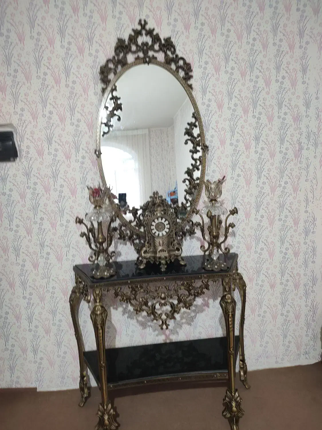 آینه و شمعدان|صنایع دستی و سایر لوازم تزئینی|خرمآباد, |دیوار