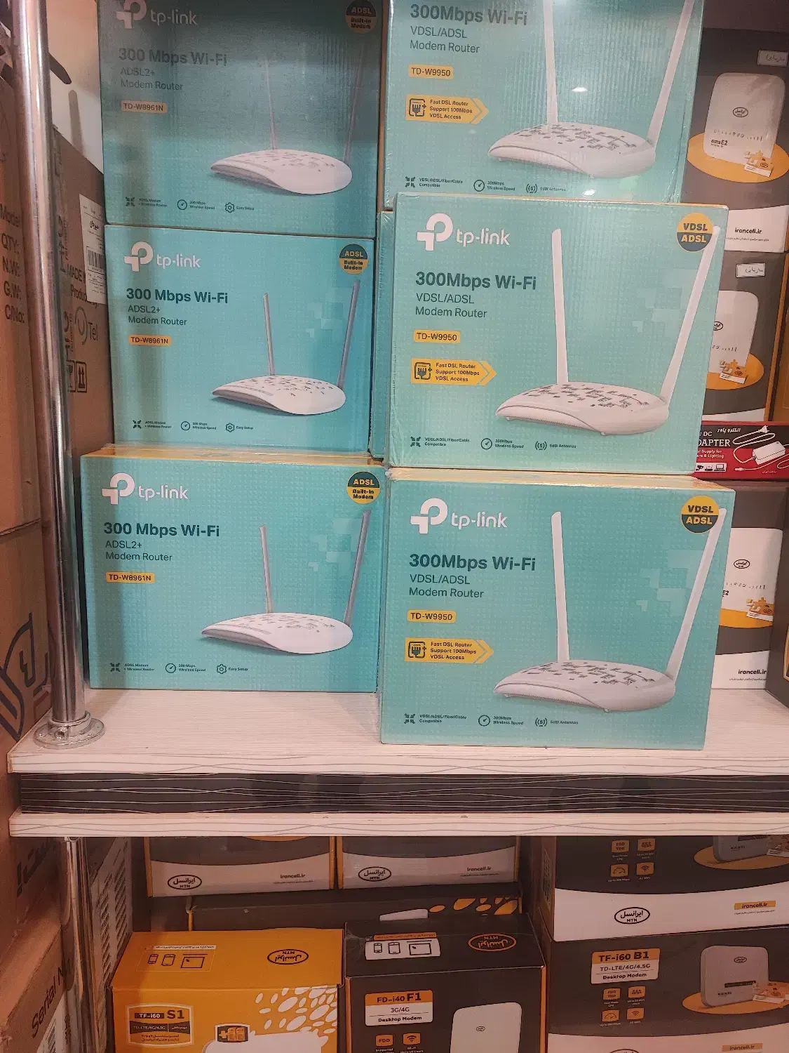 مودم روتر ADSL2 Plus تی پی-لینک مدل TD-W8961N|مودم و تجهیزات شبکه|سیرجان, |دیوار
