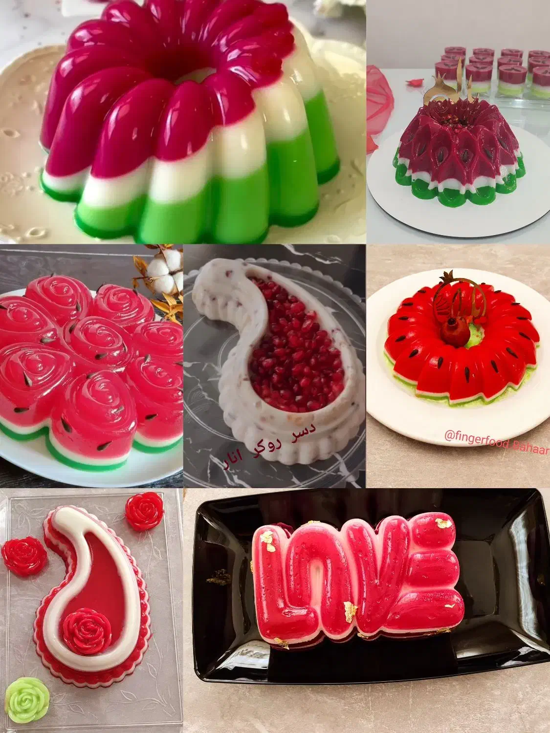 ژله و دسر شب یلدا|خدمات پذیرایی، مراسم|کرمانشاه, |دیوار