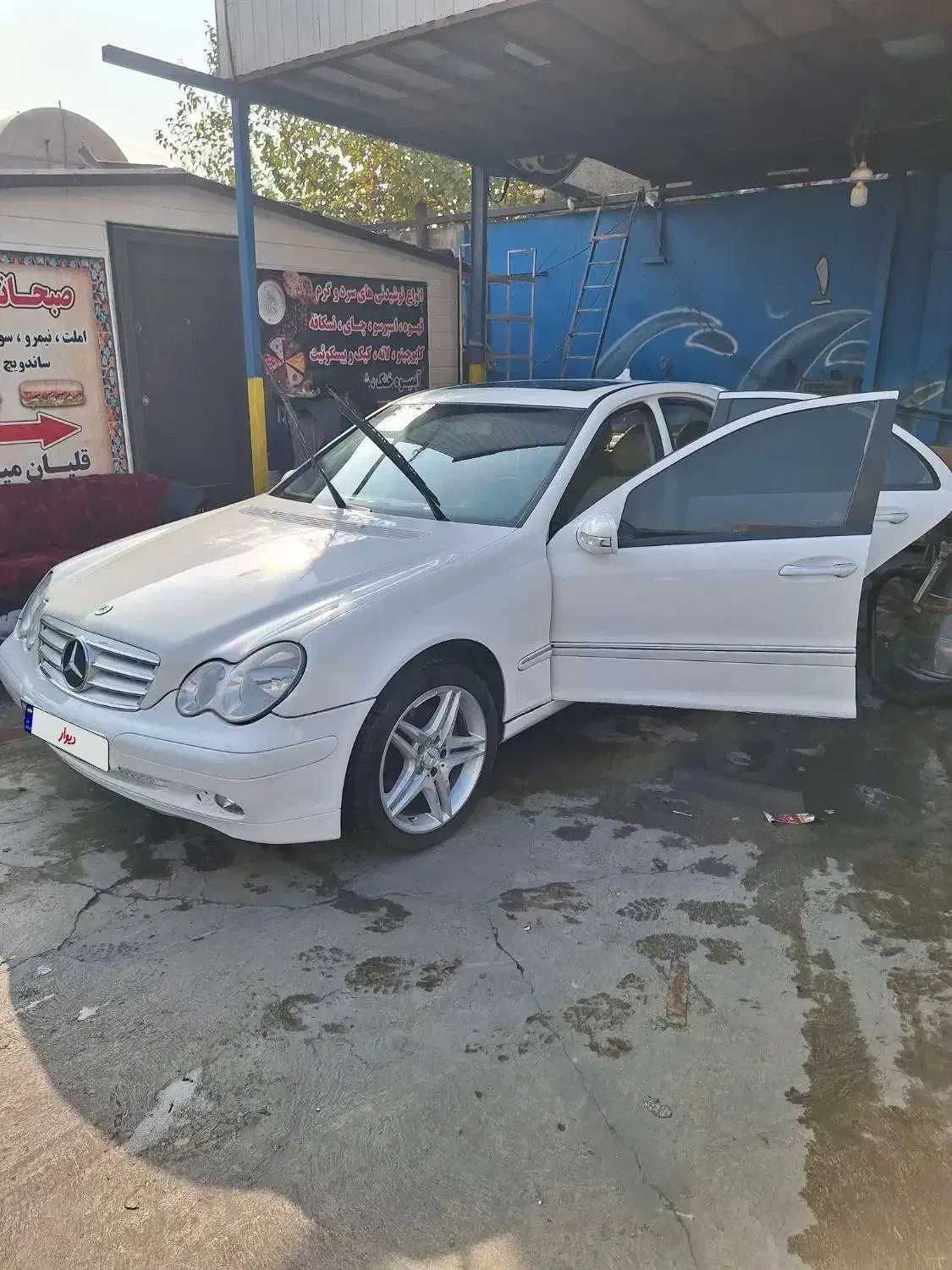 بنز c240|خودرو سواری و وانت|تهران, بلورسازی|دیوار