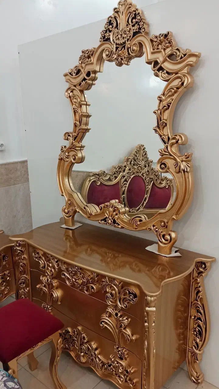 سرویس خواب سلطنتی|تخت و سرویس خواب|قم, ناصردیوان|دیوار