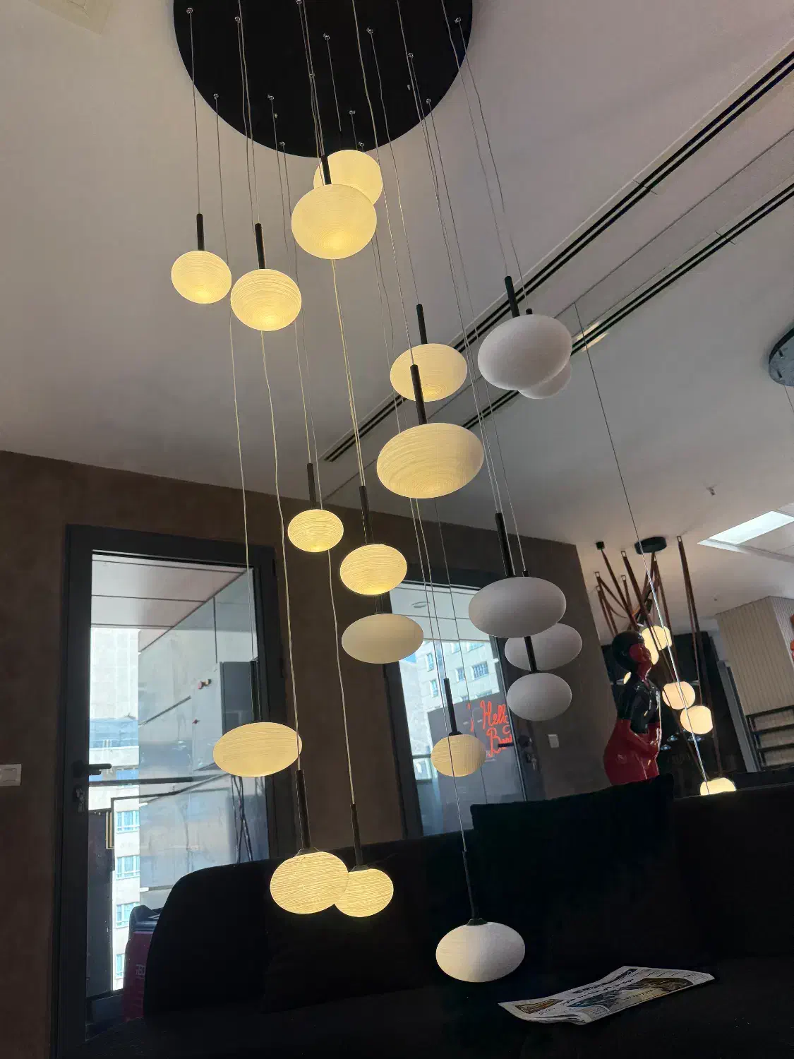 لوستر|لوستر و چراغ آویز|تهران, گلستان (شهرک راه آهن)|دیوار