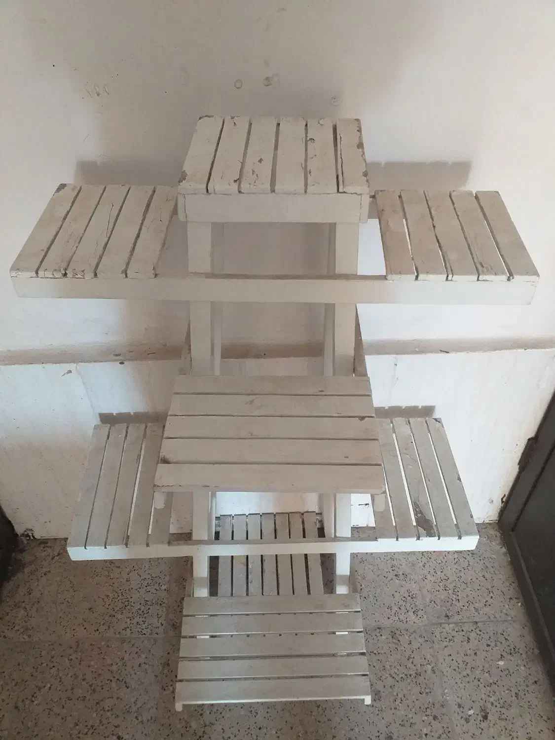 جا گلدونی چوبی|گل مصنوعی|مشهد, امیریه|دیوار